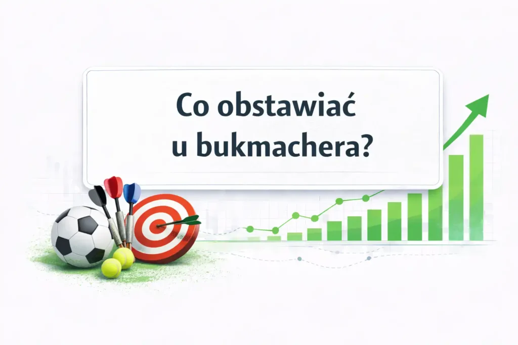 Co obstawiać u bukmachera? Kompleksowy poradnik
