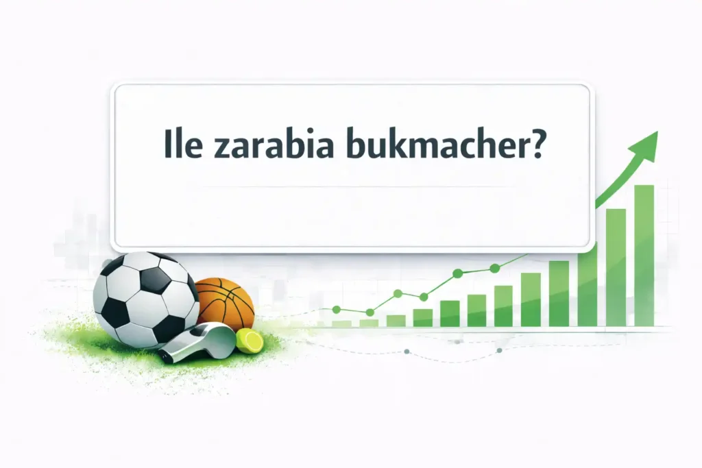 Ile zarabia bukmacher?